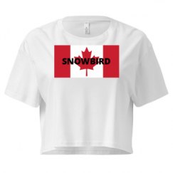 Ladies Festival Cali Crop Top Tee