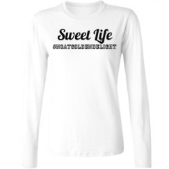 Ladies Relaxed Fit Basic Long Sleeve Tee