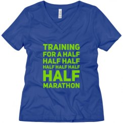 Ladies Relaxed Fit V-Neck Tee