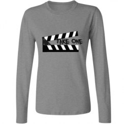 Ladies Relaxed Fit Basic Long Sleeve Tee