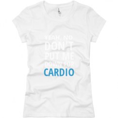 Ladies Slim Fit Basic Promo Jersey Tee