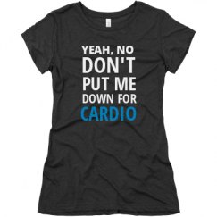 Ladies Slim Fit Super Soft Triblend Tee