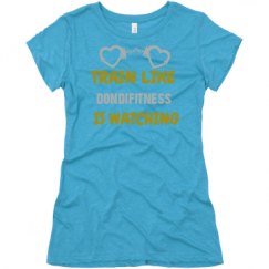 Ladies Slim Fit Super Soft Triblend Tee