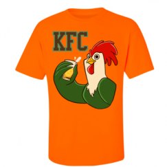 Unisex Ultra Cotton Safety Neon Crewneck Tee