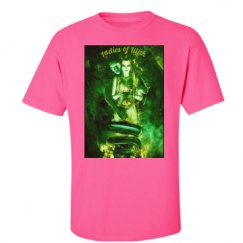 Unisex Ultra Cotton Safety Neon Crewneck Tee