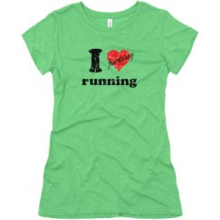 Ladies Slim Fit Super Soft Triblend Tee