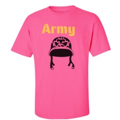 Unisex Ultra Cotton Safety Neon Crewneck Tee