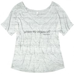 Ladies Flowy Slouchy Tee
