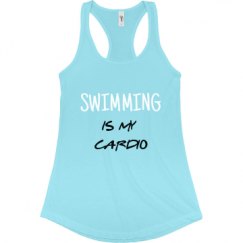 Ladies Slim Fit Racerback Tank Top