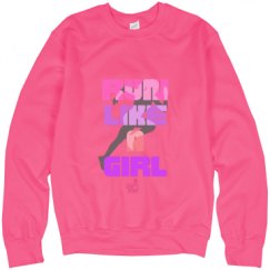 Unisex Neon Crewneck Sweatshirt