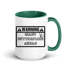 15oz Ceramic Mug with Color Inside