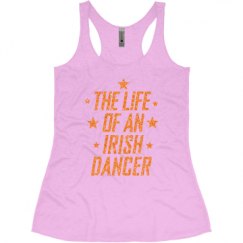 Ladies Slim Fit Super Soft Racerback Triblend Tank