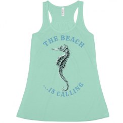 Ladies Flowy Racerback Tank