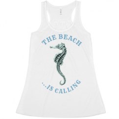 Ladies Flowy Racerback Tank