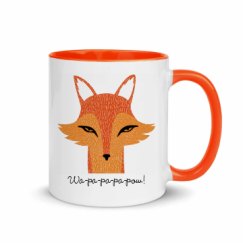 11oz Ceramic Mug with Color Inside