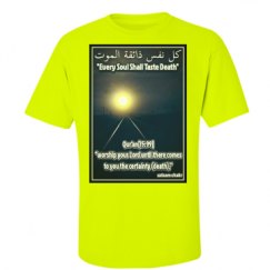 Unisex Ultra Cotton Safety Neon Crewneck Tee