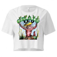 Ladies Festival Cali Crop Top Tee