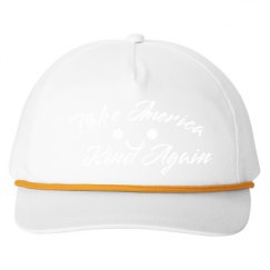 Snapback Five-Panel Rope Hat