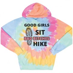 Unisex Tie-Dye Fleece Hoodie