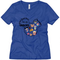 Ladies Relaxed Fit V-Neck Tee