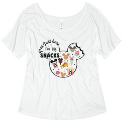 Ladies Flowy Slouchy Tee