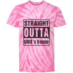 Youth Tie-Dye Cyclone Pinwheel Tee