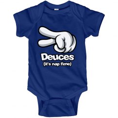Deuces Onesie