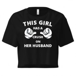 Ladies Festival Cali Crop Top Tee