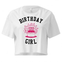 Ladies Festival Cali Crop Top Tee