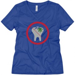 Ladies Relaxed Fit V-Neck Tee