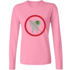 Ladies Relaxed Fit Basic Long Sleeve Tee