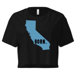 Ladies Festival Cali Crop Top Tee