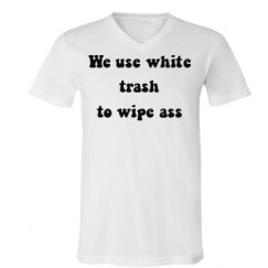 Unisex V-Neck Jersey Tee