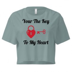 Ladies Festival Cali Crop Top Tee