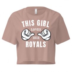 Ladies Festival Cali Crop Top Tee