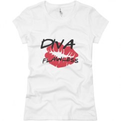 Ladies Slim Fit Basic Promo Jersey Tee