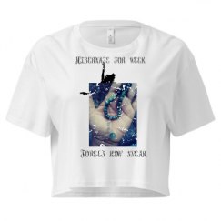 Ladies Festival Cali Crop Top Tee