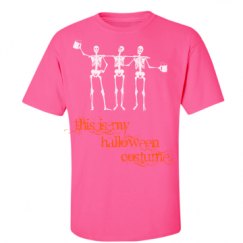 Unisex Ultra Cotton Safety Neon Crewneck Tee
