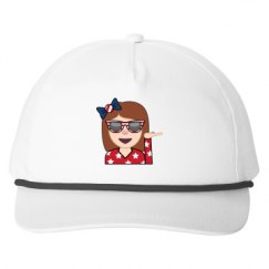 Snapback Five-Panel Rope Hat