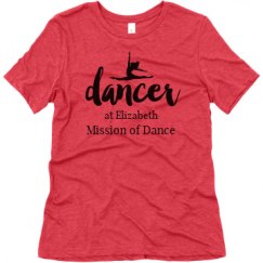 Ladies Relaxed Fit Super Soft Triblend Tee