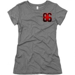 Ladies Slim Fit Super Soft Triblend Tee