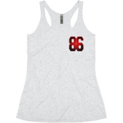 Ladies Slim Fit Super Soft Racerback Triblend Tank