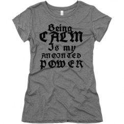 Ladies Slim Fit Super Soft Triblend Tee