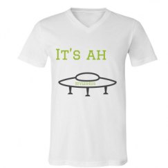 Unisex V-Neck Jersey Tee