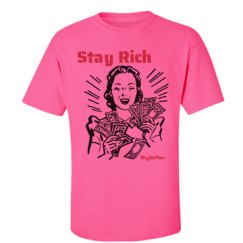 Unisex Ultra Cotton Safety Neon Crewneck Tee