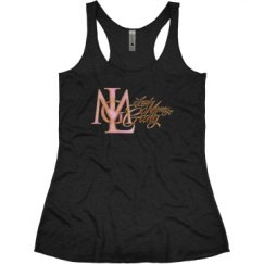 Ladies Slim Fit Super Soft Racerback Triblend Tank