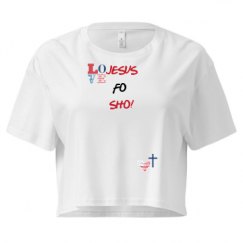 Ladies Festival Cali Crop Top Tee