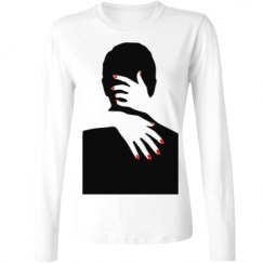 Ladies Relaxed Fit Basic Long Sleeve Tee