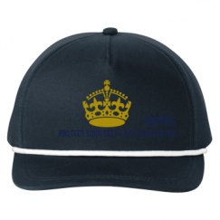 Snapback Five-Panel Rope Hat