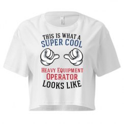 Ladies Festival Cali Crop Top Tee